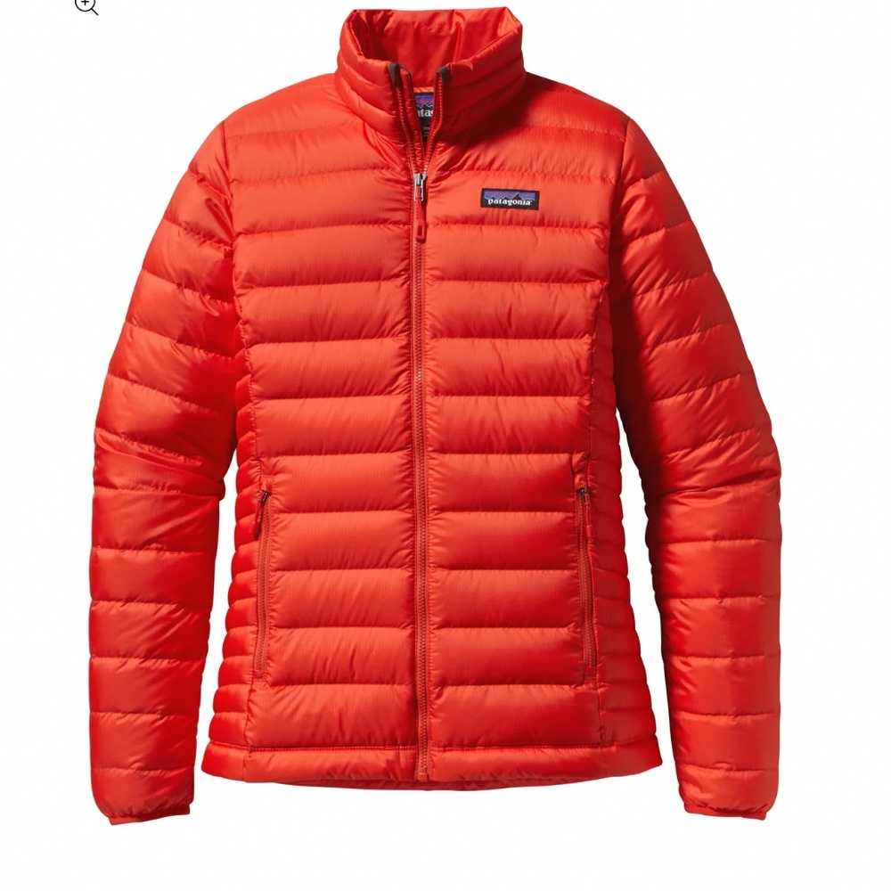 Orange Women's Down Jacket XL 14 (Girls)